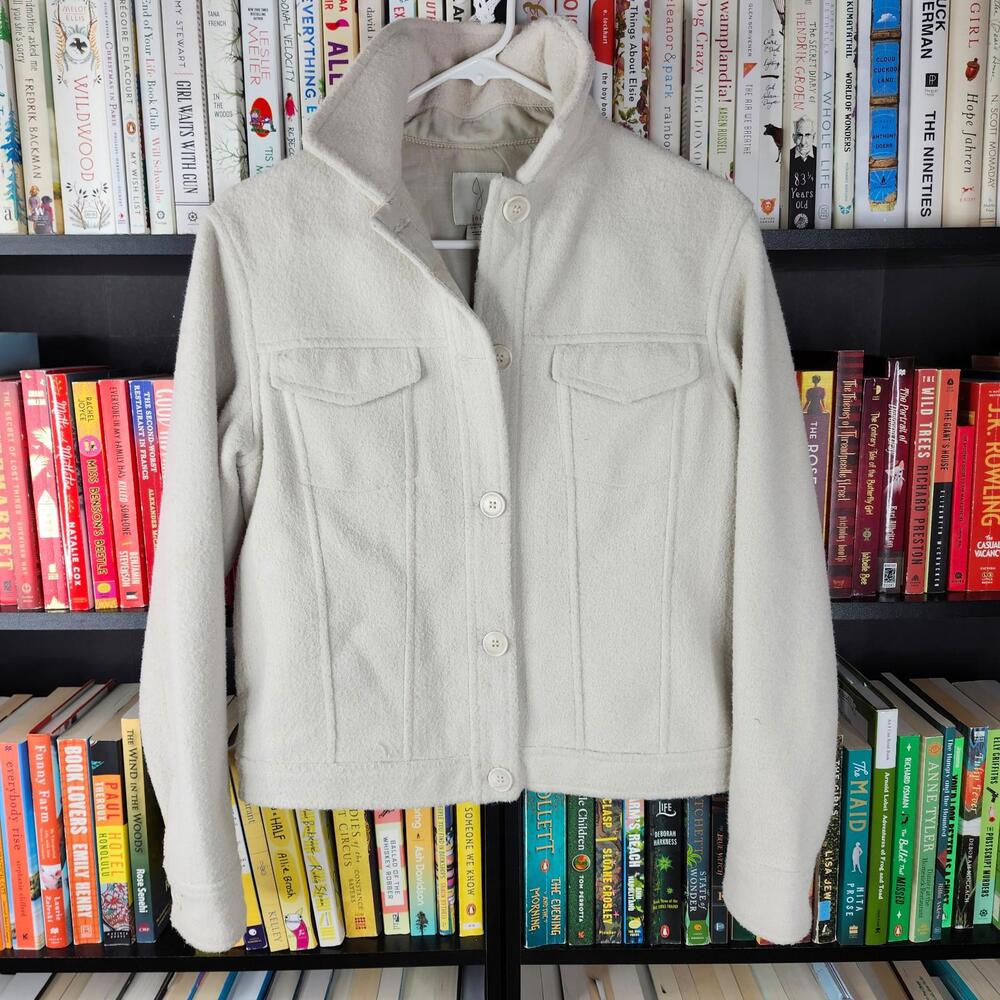 Cream Joie fleece jacket  #fleecelove